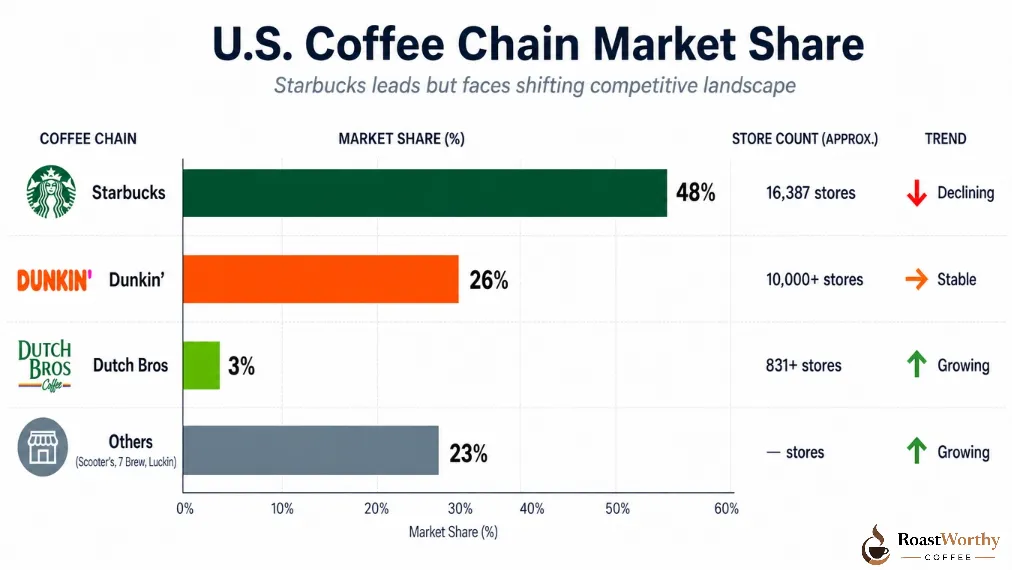 US Coffee Chain Market Share