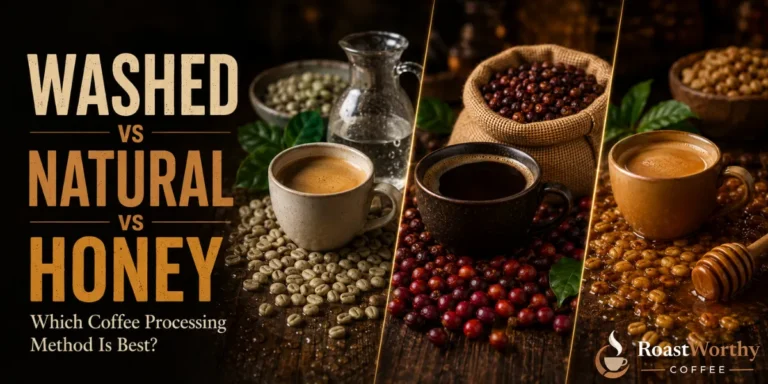 Washed vs Natural vs Honey Process Coffee