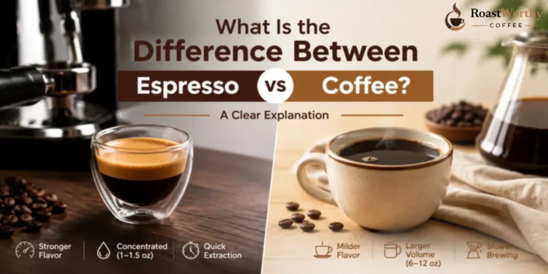 What Is the Difference Between Espresso and Coffee
