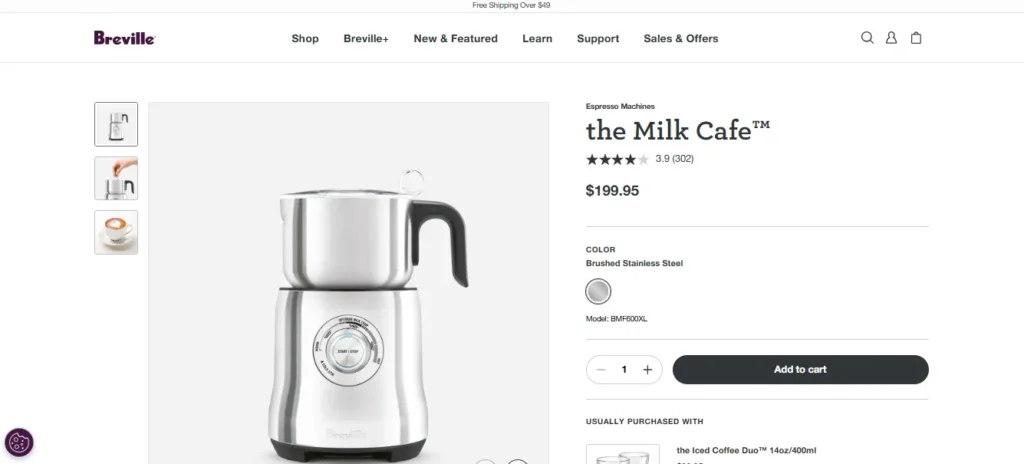 Breville Milk Café