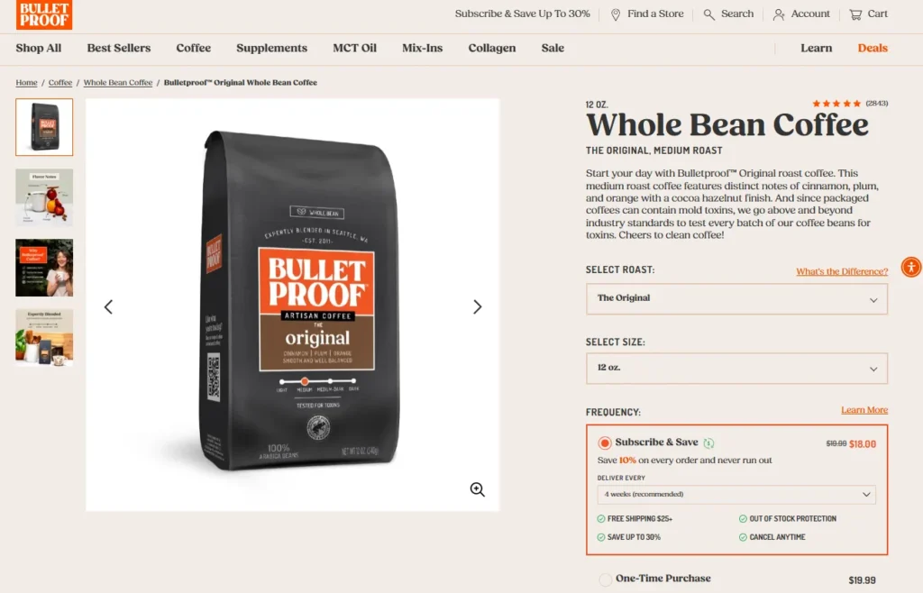 Bulletproof Original Medium Roast