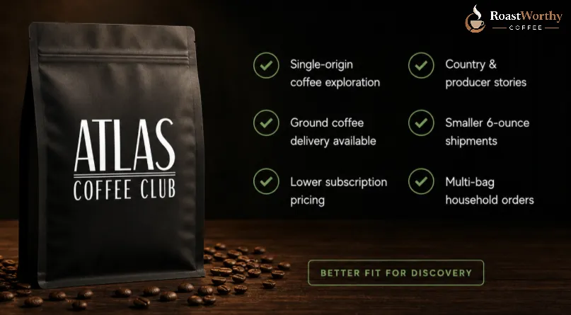 Reason to choose Atlas Coffee Club