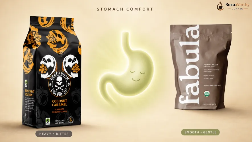 Death Wish vs Fabula - Acidity & Stomach Comfort