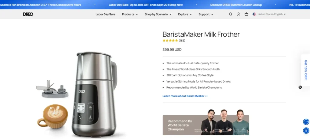Dreo BaristaMaker