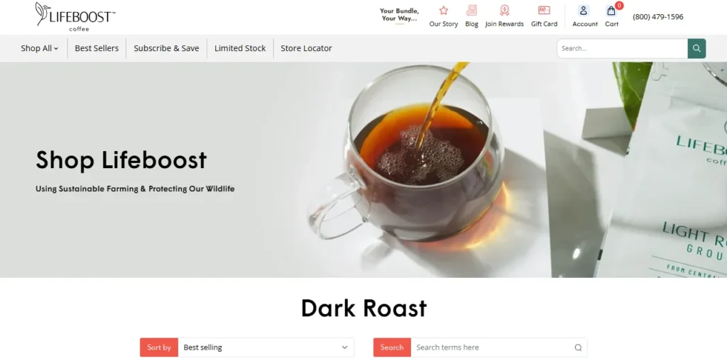 Lifeboost Dark Roast