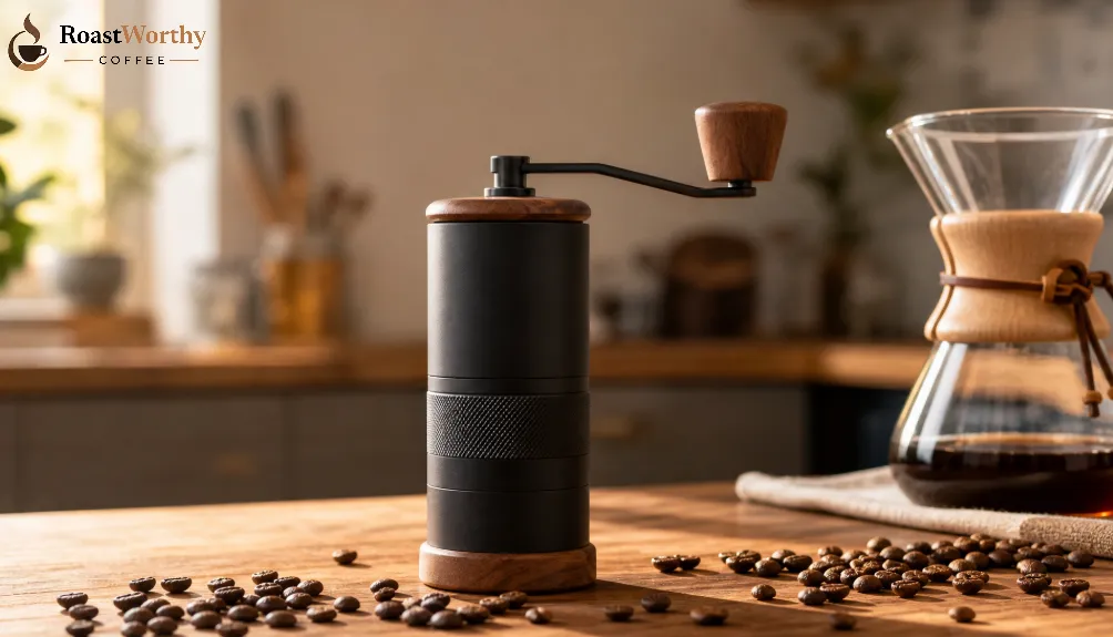 Manual Coffee Grinder With Chemex