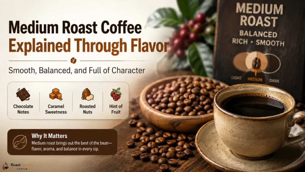 Medium Roast Coffee Explained Through Flavor
