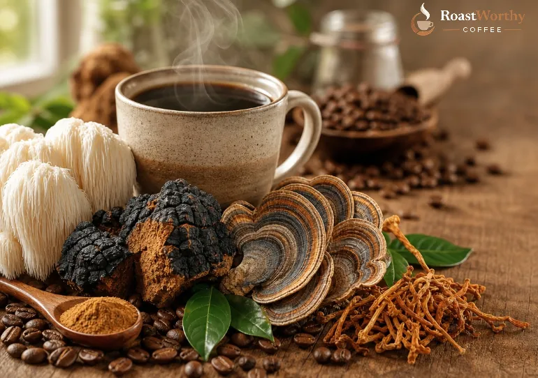 Mushroom Coffee with Lion's Mane Chaga