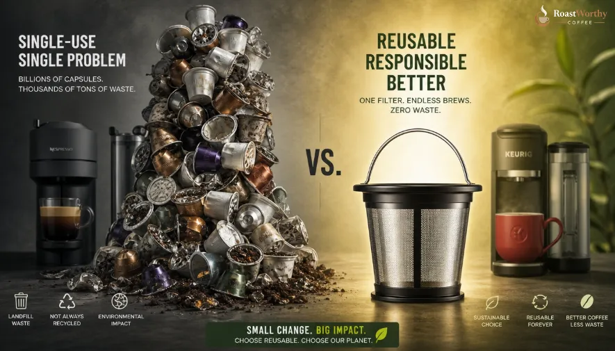 Nespresso vs Keurig Waste Comparison
