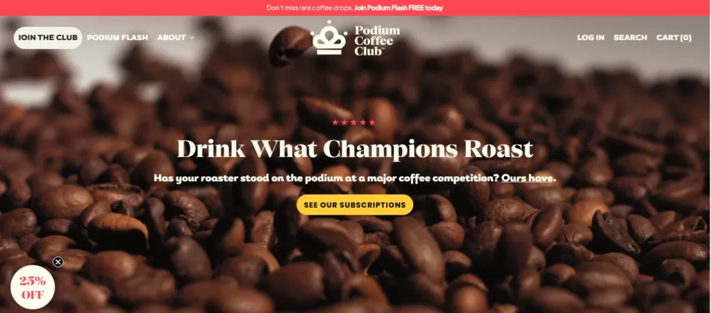 Podium Coffee Club