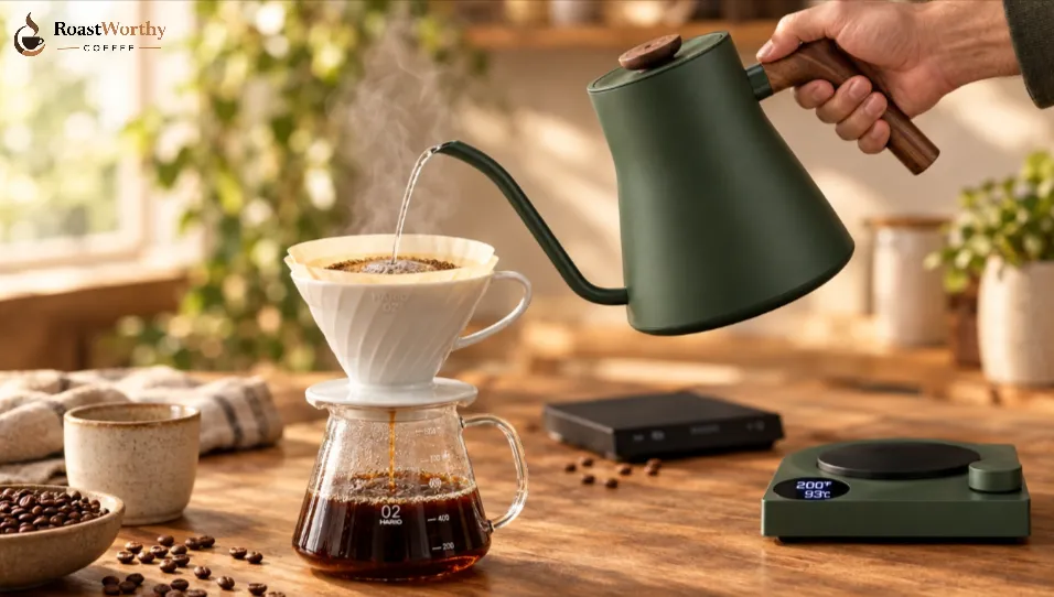 Pour-Over Coffee with Fellow Stagg EKG Kettle