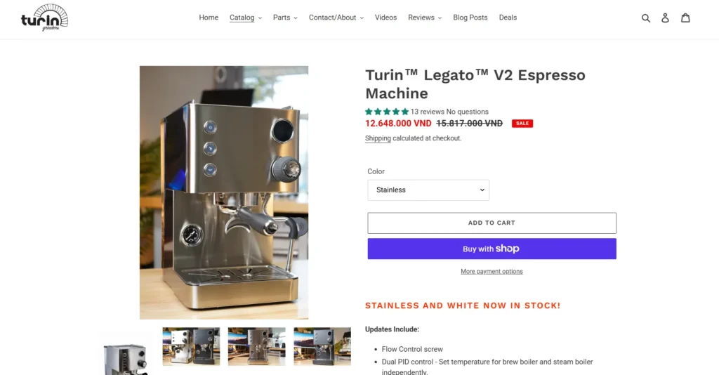 Turin Legato V2