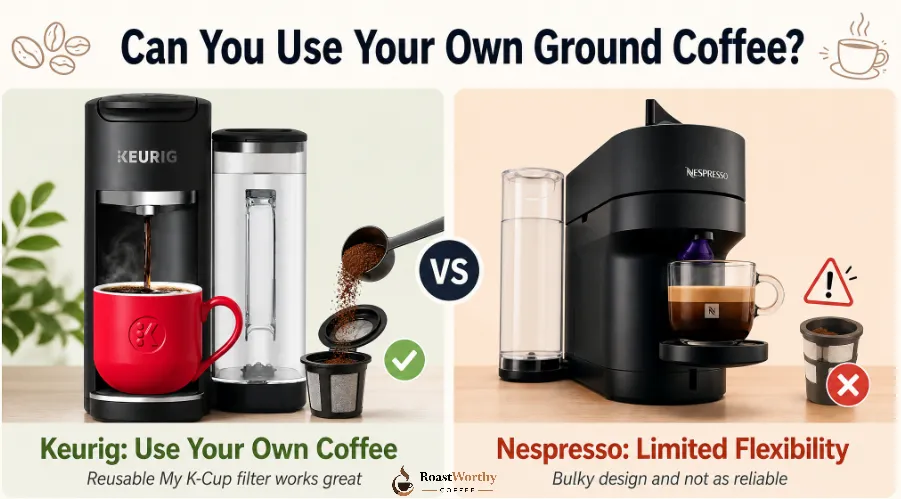 Using Your Own Coffee in Nespresso and Keurig