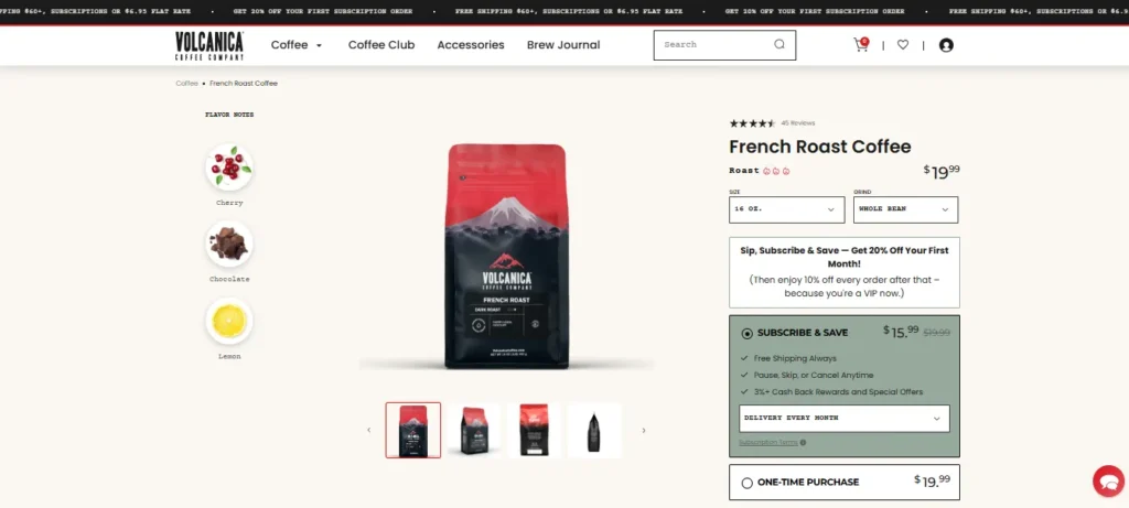 Volcanica French Roast