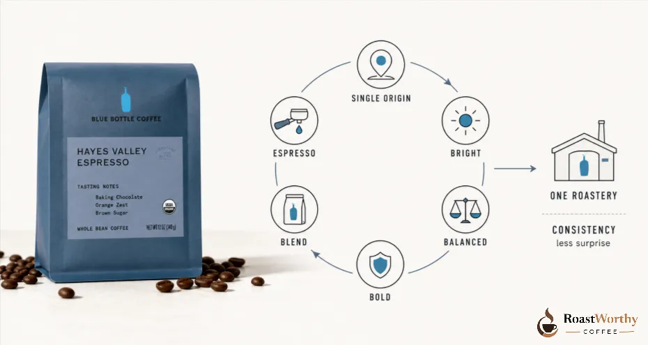 Blue Bottle Coffee Variety