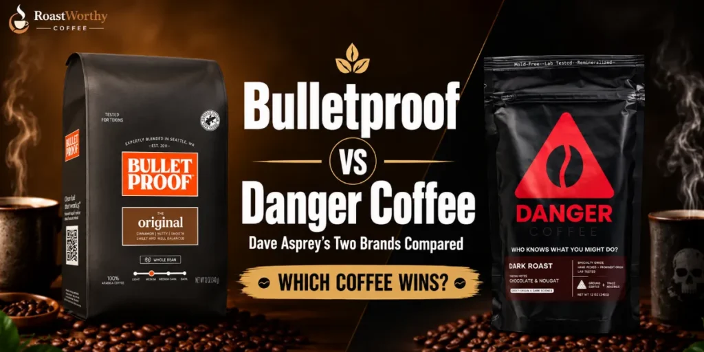 Bulletproof vs Danger Coffee